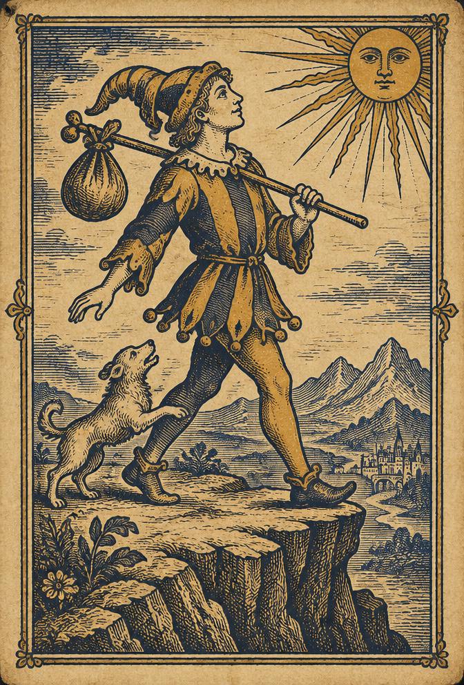 Der Narr — Tarotkarte